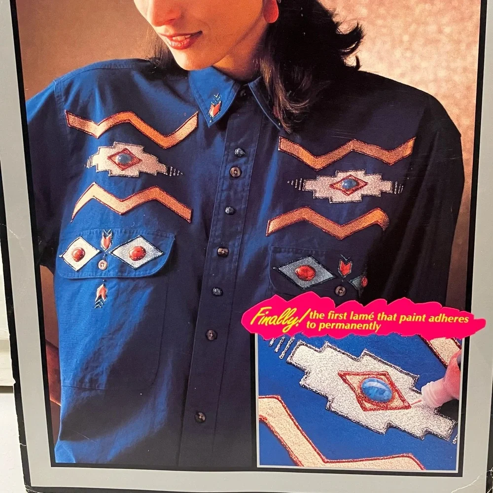 NEW Tulip Treasures Iron-On Southwest Appliqué Kit NOS